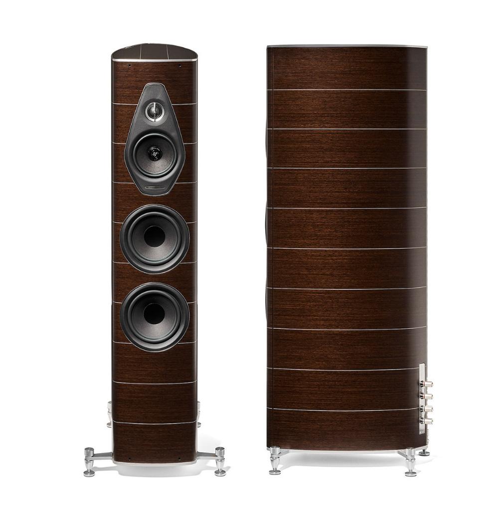 SonusFaber Olympica Nova III, Refurbished, 120 watt of meer, Front, Rear of Stereo speakers, Ophalen