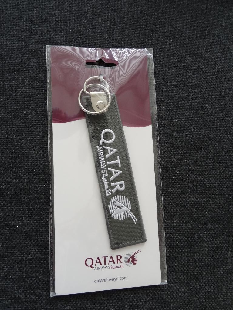Qatar Airways sleutelhanger II, Ophalen of Verzenden, Nieuw, Overige typen