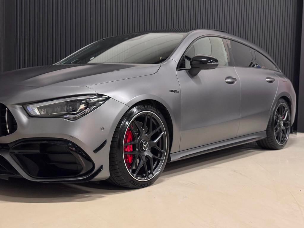 Mercedes-Benz CLA-klasse Shooting Brake AMG 45 S 4MATIC+ PAN, Auto's, Automaat, CLA, Gebruikt, 4 cilinders