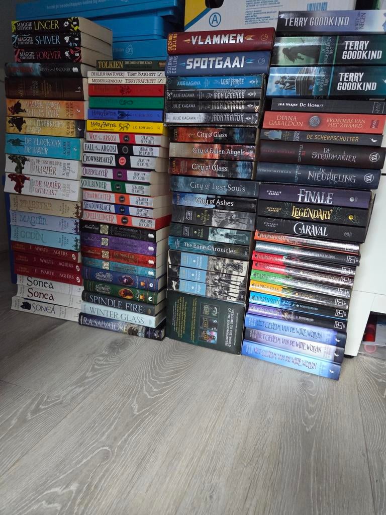 85x Fantasy boeken, Boeken, Fantasy, Ophalen of Verzenden, Zo goed als nieuw