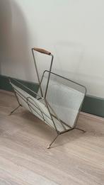 Vintage Lectuurmand, tijdschrifrenrek, krantenrek krantenbak, Ophalen of Verzenden, Gebruikt