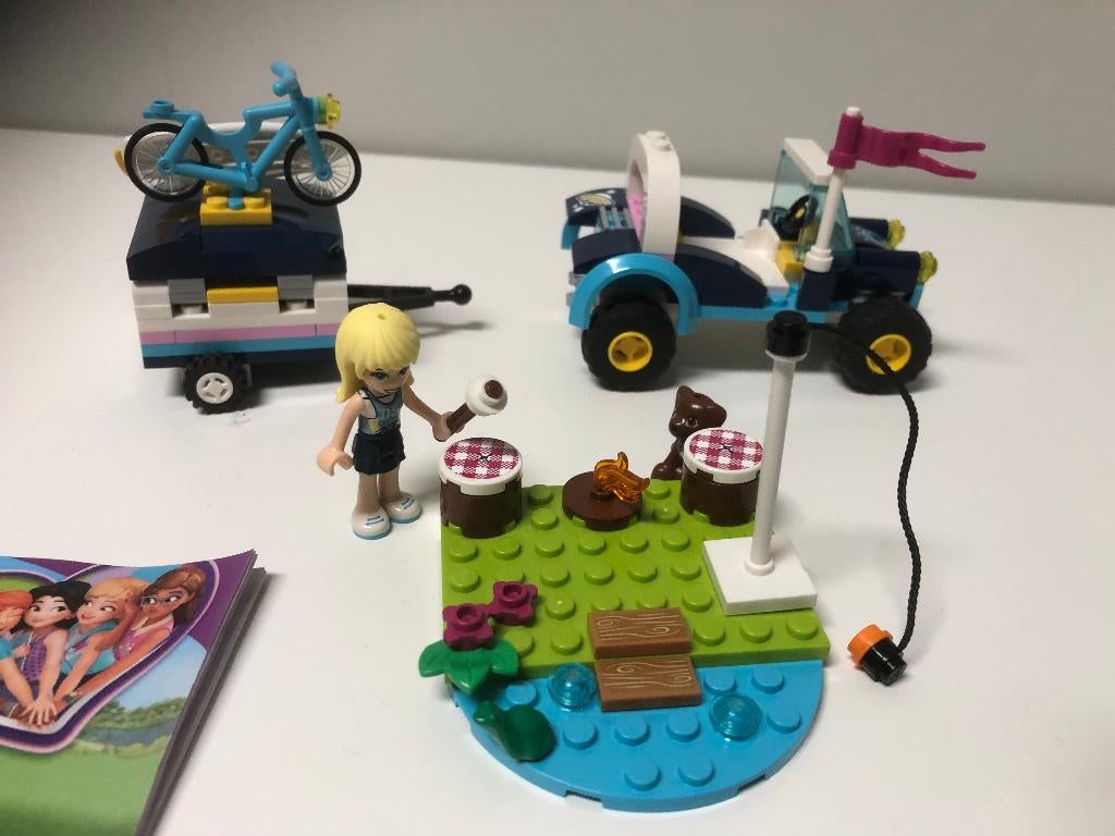 Lego friends 41364 Stephanies buggy met aanhanger, Compleet, Lego, Friends, Ophalen of Verzenden