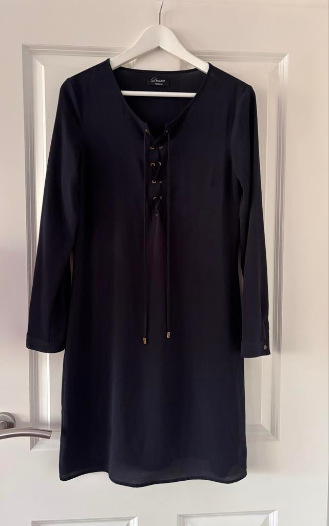 Yessica Jurk Blauw Maat 36, Kleding | Dames, Jurken, Blauw, Ophalen of Verzenden, Zo goed als nieuw, Knielengte