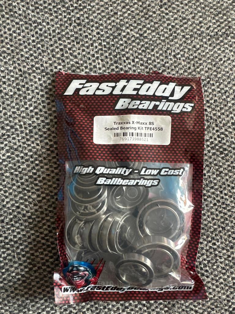 Traxxas X-Maxx 8S lagers, Overige merken, Gebruikt, Ophalen of Verzenden, Groter dan 1:32