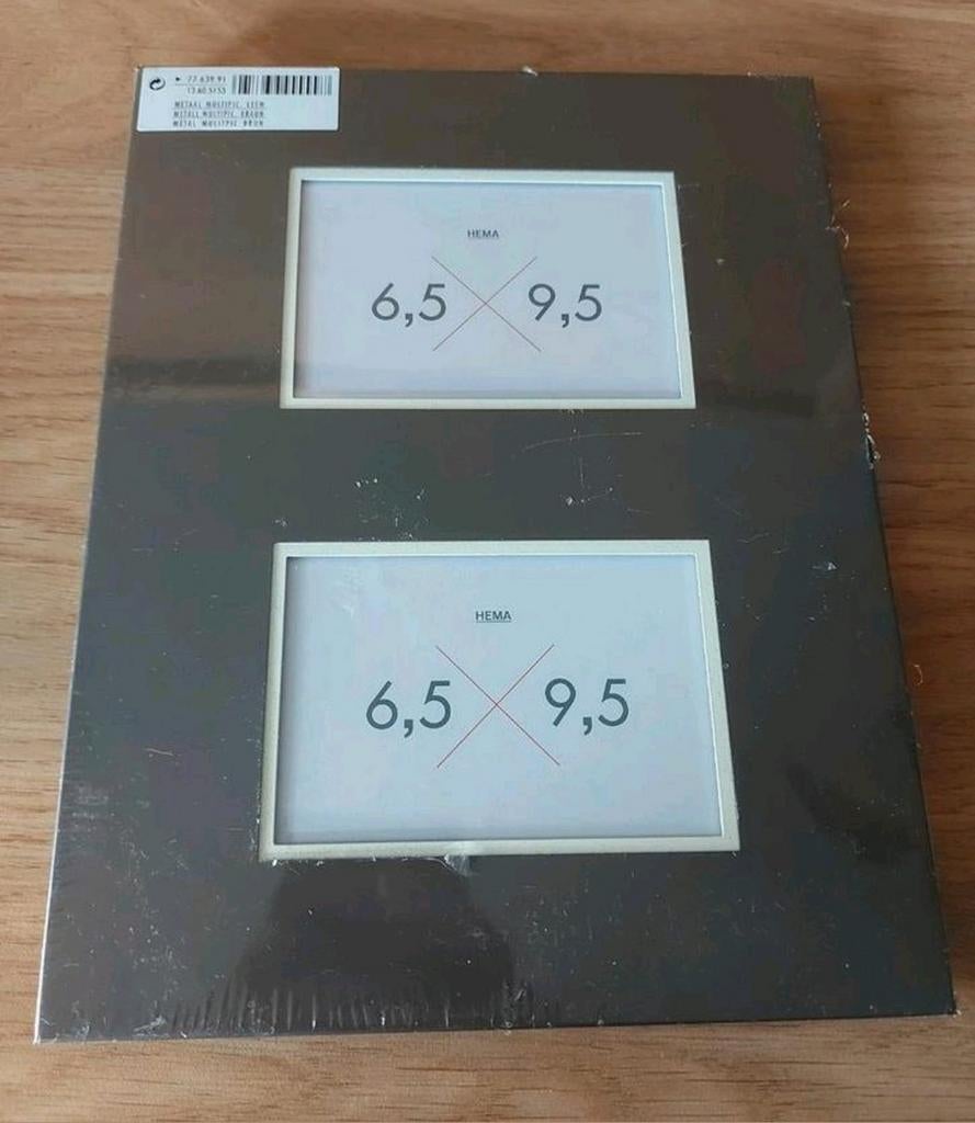 NIEUW*BRUIN METALEN FOTOLIJSTJE*HEMA, Verzenden, Nieuw