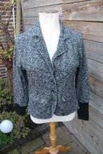 Jasje zwart/ beige Carola van Benthum mt L Vaste prijs, Carola van Benthum, Zwart, Maat 42/44 (L), Ophalen of Verzenden