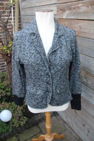 Jasje zwart/ beige Carola van Benthum mt L Vaste prijs, Kleding | Dames, Jasjes, Kostuums en Pakken, Zo goed als nieuw, Jasje