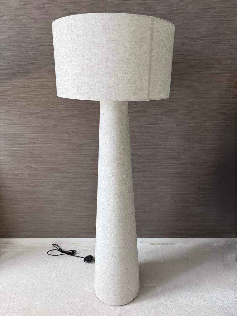 Kwantum Pandia Vloerlamp - Stijlvolle Verlichting, Ophalen, Zo goed als nieuw, Stof, 150 tot 200 cm