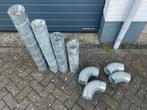 Spirobuizen en bochten 125mm, Ophalen of Verzenden, Gebruikt, Ventilator en Afzuiger