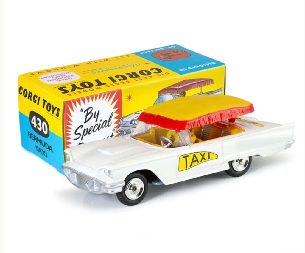 Bermuda Taxi Ford Thunderbird Corgi NEW schaal 1/46 ref. 430