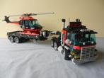Lego 5590 Model Team vrachtwagen met oplegger en helikopter, Ophalen of Verzenden, Zo goed als nieuw
