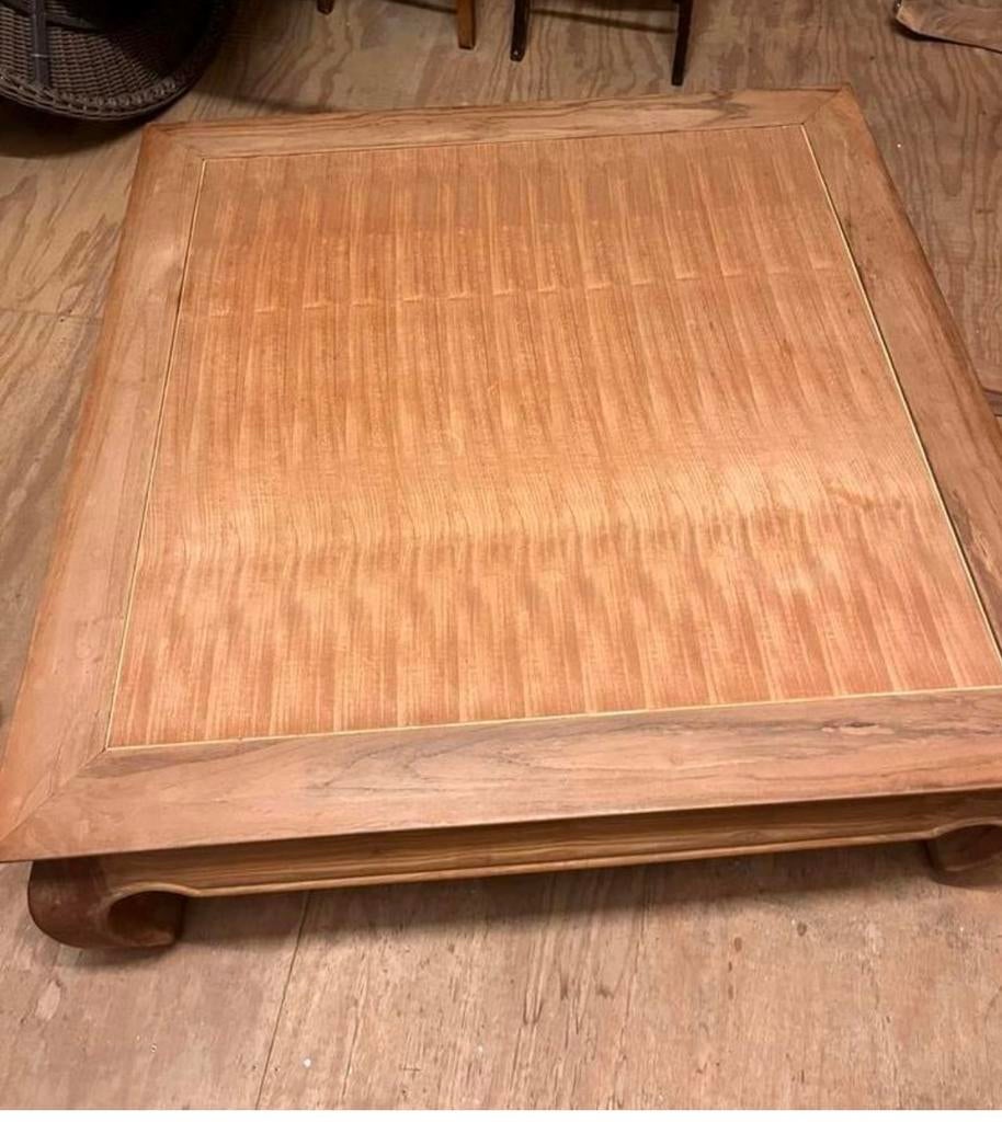 Teak opium Tafel in Nieuwstaat, Huis en Inrichting, Tafels | Salontafels, 100 tot 150 cm, Zo goed als nieuw, Minder dan 50 cm
