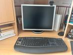 Beeldscherm en toetsen bord, Computers en Software, Desktop Pc's, Ophalen, Gebruikt