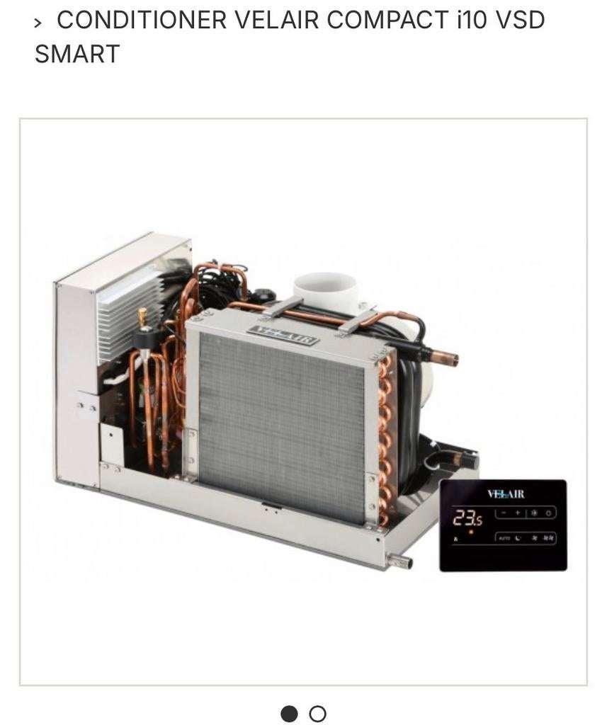 Watergekoelde scheepsairco Velair i10 compleet, Ophalen, Nieuw, Overige typen