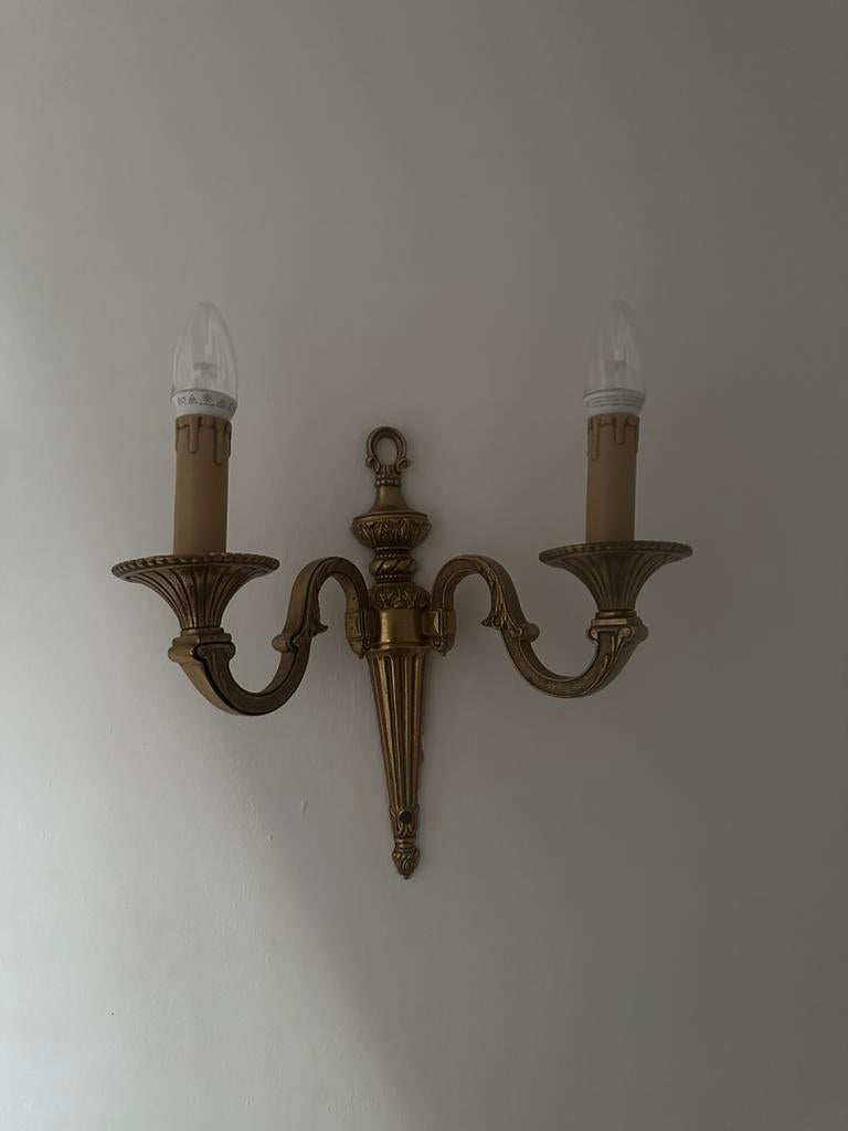 Antieke wandlamp, Huis en Inrichting, Lampen | Wandlampen, Ophalen of Verzenden, Zo goed als nieuw