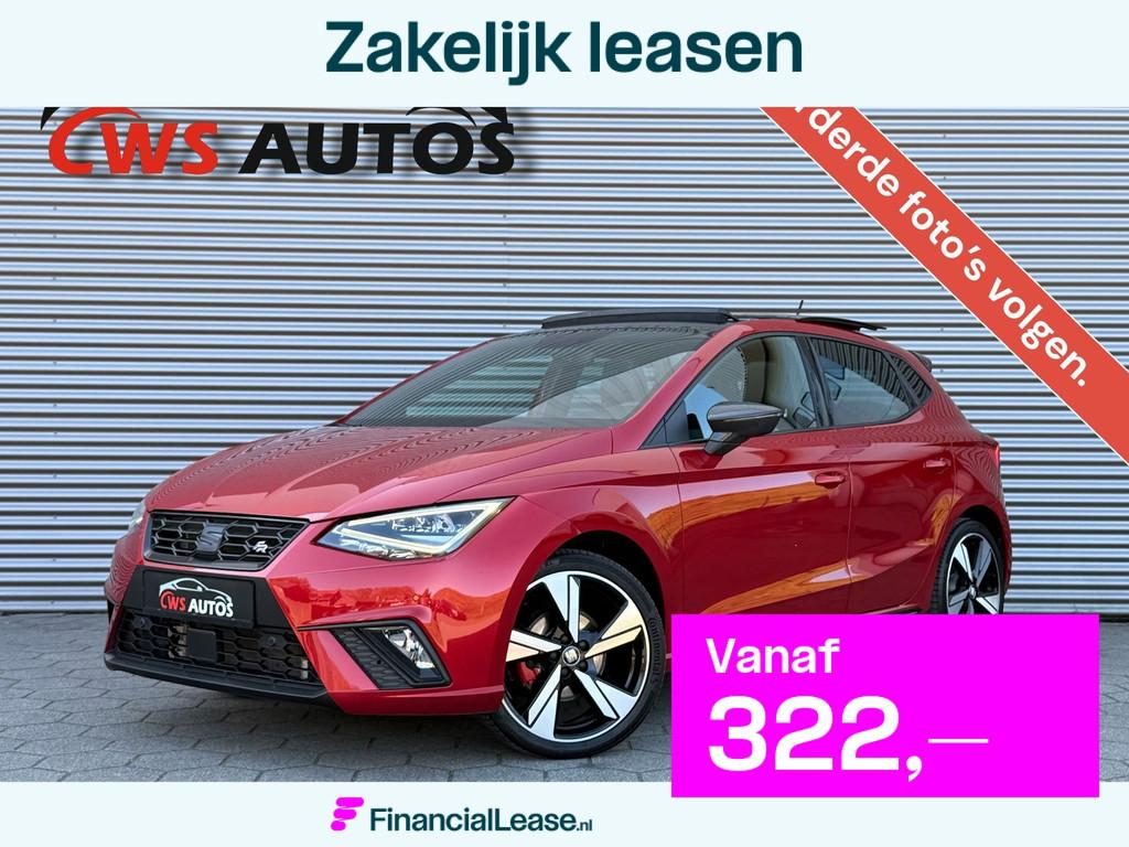 SEAT Ibiza 1.5 TSI FR CARBON ED Business Intense Plus DCC*AC, Zwart, 4 cilinders, 150 pk, Ibiza