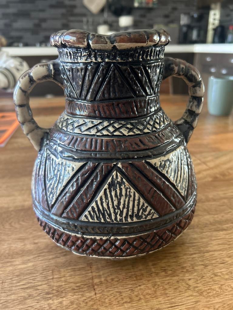 Vintage BAY W. Germany vaas 84 20 - Uniek design, Ophalen of Verzenden