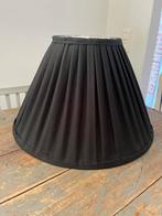 HANDGEMAAKTE LINNEN LAMPENKAP GROOT MODEL, Huis en Inrichting, 25 tot 50 cm, Zwart, Rond, Ophalen of Verzenden