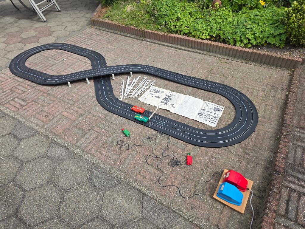 Fleischmann racebaan met uitbreiding, Fleischmann, Zelf te bouwen, Ophalen of Verzenden, Elektrisch