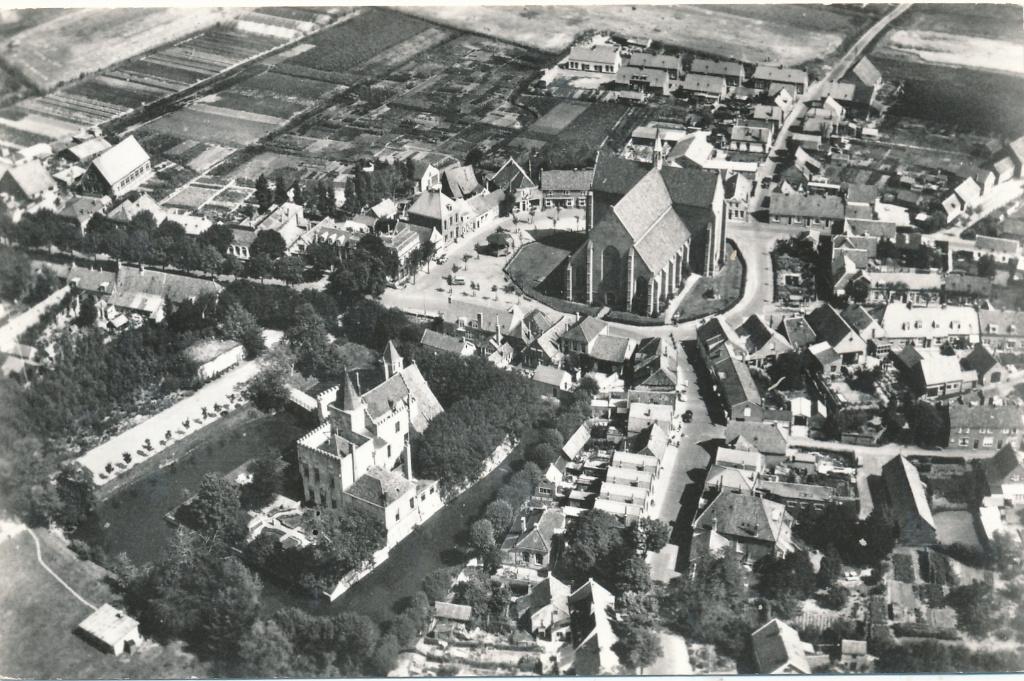 9575 Haamstede, Verzamelen, Ansichtkaarten | Nederland, Ophalen of Verzenden, 1940 tot 1960, Zeeland
