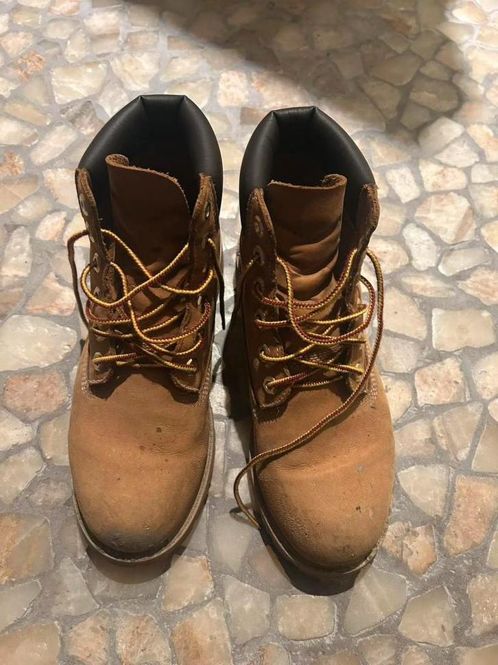 Gele Timberland schoenen maat 39, Ophalen, Overige kleuren, Timberland, Boots
