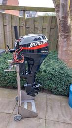 Nette Mercury 15 pk 4 stroke langstaart elektrische start, Ophalen, 10 tot 30 pk, Gebruikt, Viertaktmotor