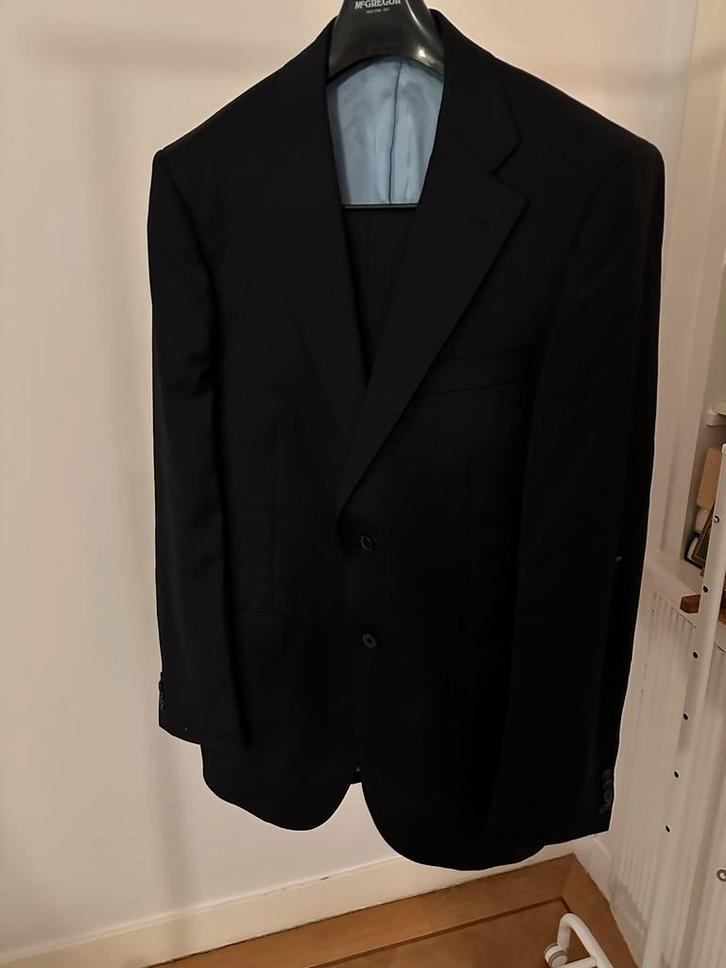 McGregor Pak Maat 98 Donkerblauw met Subtiele Streep, Kleding | Heren, Kostuums en Colberts, Zo goed als nieuw, Overige maten