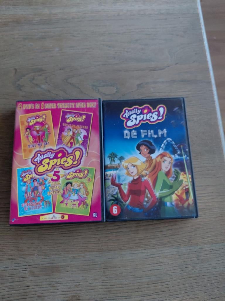 Totally Spies 4 dvd Box en De Film. Jetix., Cd's en Dvd's, Gebruikt, Tekenfilm, Boxset, Ophalen of Verzenden