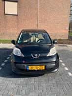 Peugeot 107 1.0 12V 3DR 2006 Zwart, Auto's, Voorwielaandrijving, 765 kg, 4 stoelen, Origineel Nederlands