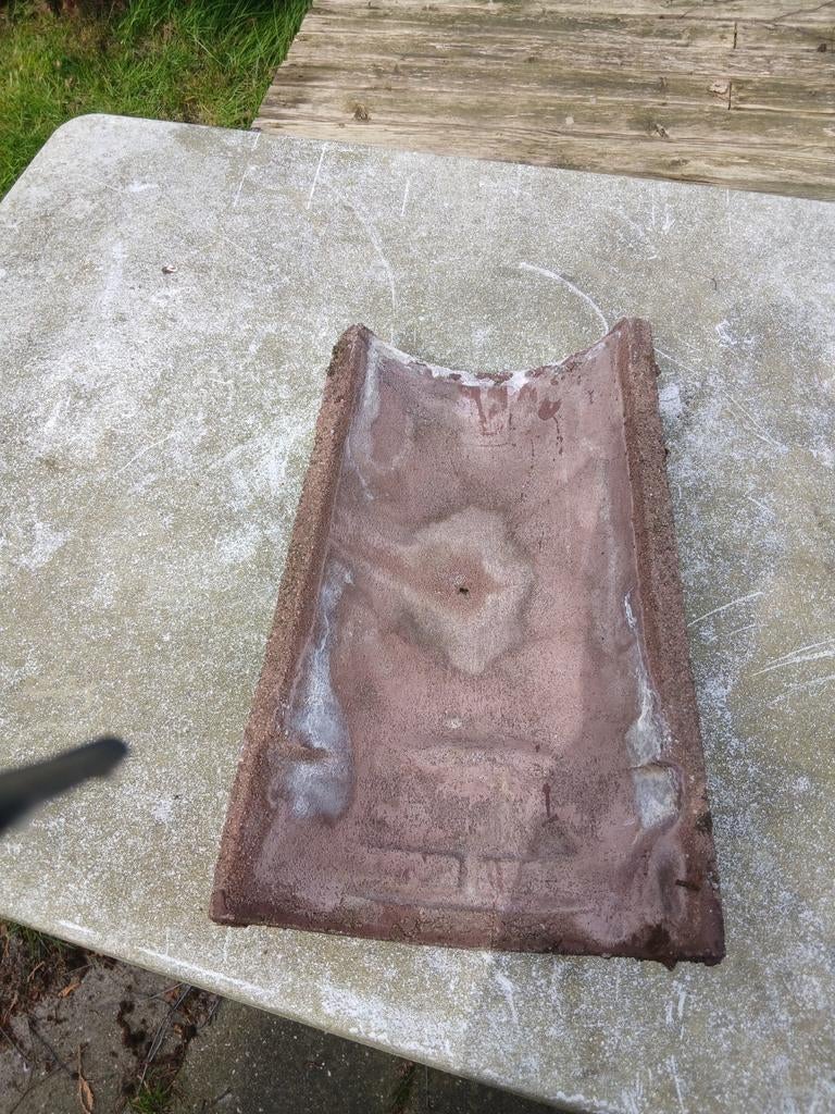 Gevelpannen en nokvorsten sneldek, Ophalen, Grijs, Steen of Klei, Dakpannen