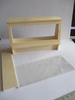 poppenhuis blankhouten toonbank, Ophalen of Verzenden, Zo goed als nieuw, Decoratie