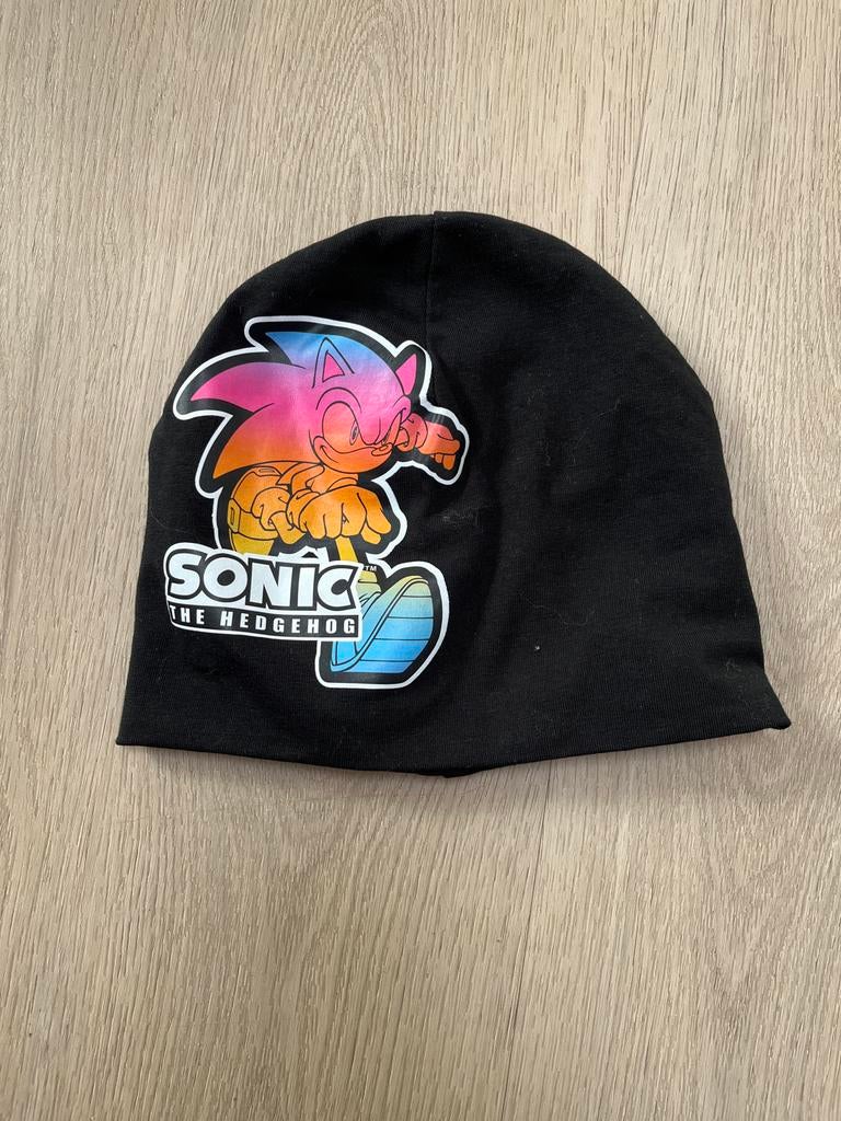 H&M Sonic muts maat 122-140 (zgan), Kinderen en Baby's, Babykleding | Mutsen, Sjaals en Wanten, Ophalen of Verzenden, Zo goed als nieuw