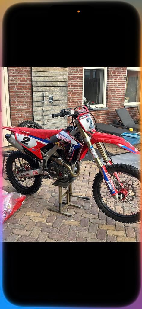 Honda CRF 450 2024, Sportuitlaat, Particulier, Crossmotor, 1 cilinder