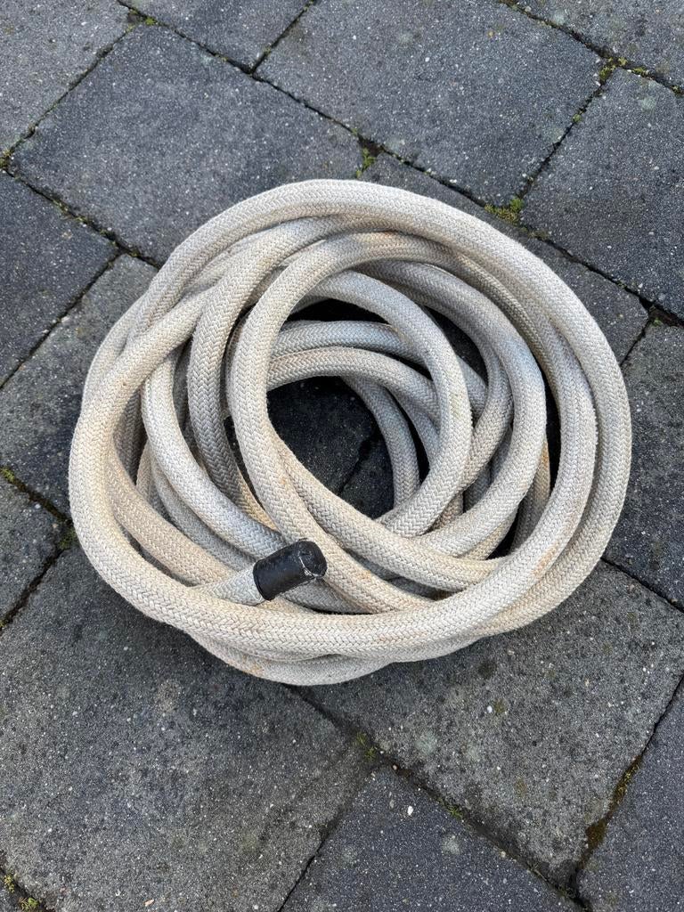 Klimtouw gymzaal touw touwtrekken 12 m, Ophalen of Verzenden, Gebruikt