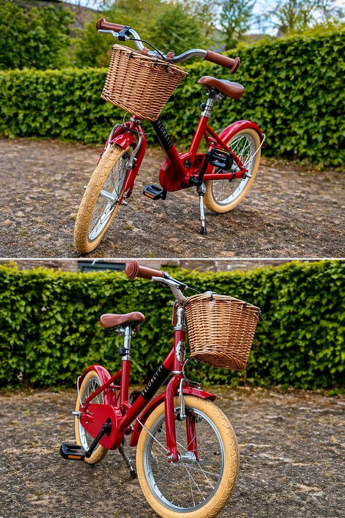 Te koop! Mooie rode Veloretti kinderfiets - 16 inch., Fietsen en Brommers, Fietsen | Kinderfietsjes, Ophalen, Gebruikt, 16 tot 20 inch