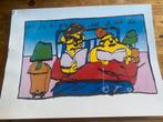Print Herman Brood., Ophalen of Verzenden