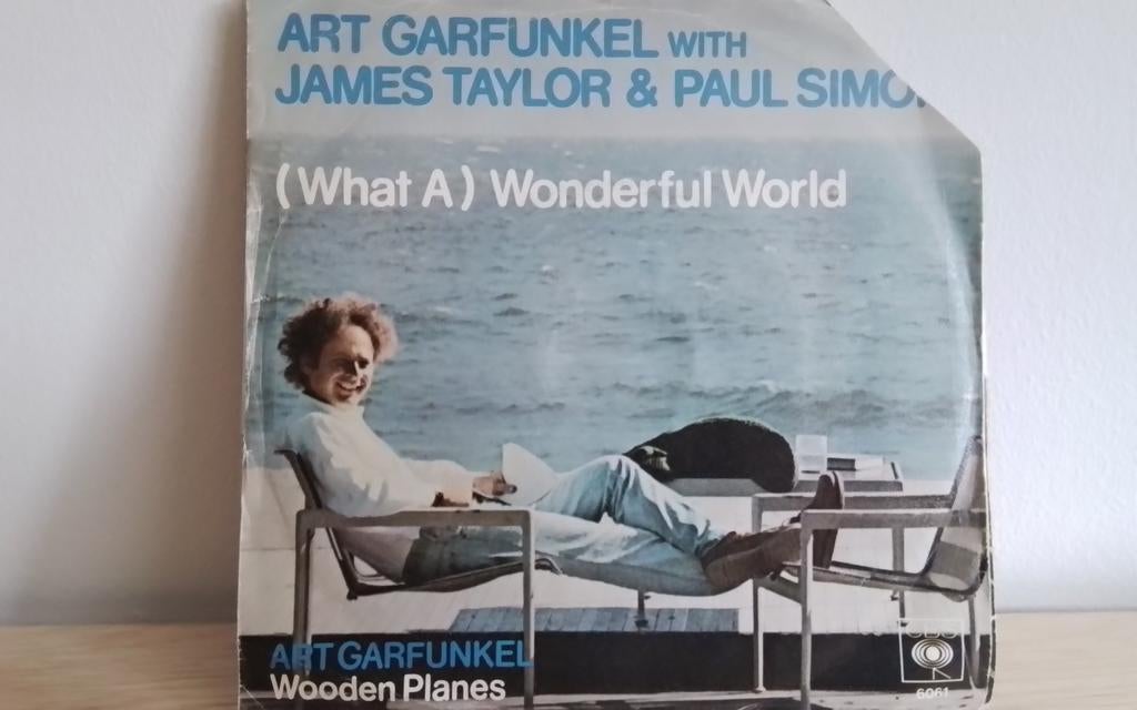 Art Garfunkel - wonderful world, Cd's en Dvd's, Vinyl Singles, Ophalen of Verzenden, Gebruikt, Pop