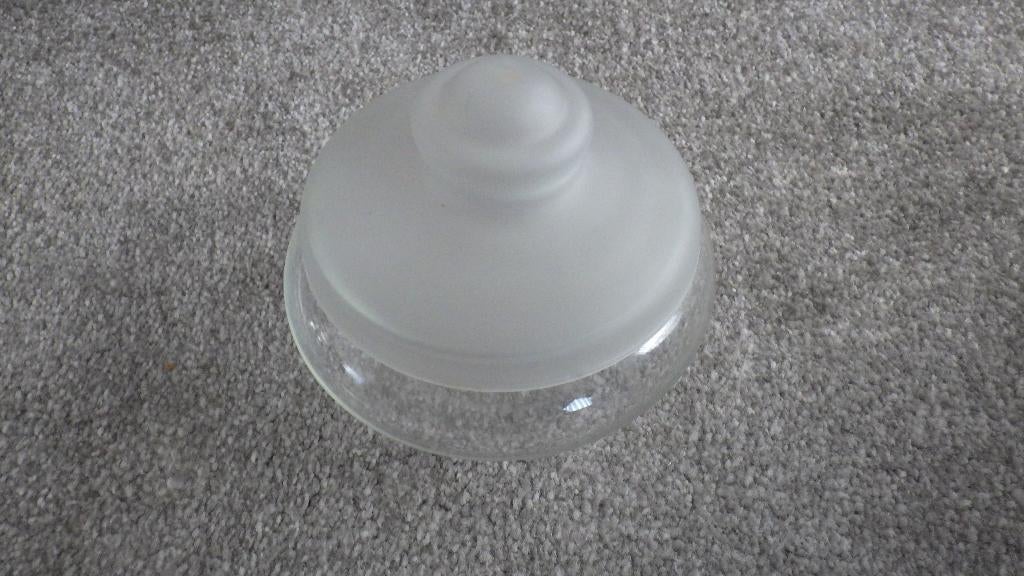 retro glazen kleine koektrommel, Ophalen of Verzenden, Overige typen