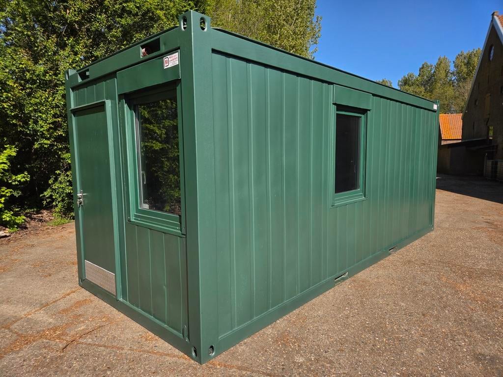 20ft kantoor/schaft unit geïsoleerd, Ophalen of Verzenden