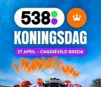 1x KOOPJE 538 Koningsdag festival Chasséveld Breda 27/04/26!, Eén persoon