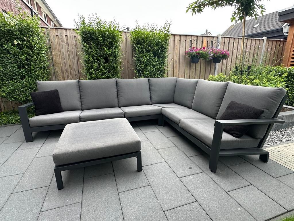 Aluminium loungset atractie Pazoon Cuba 310x240, Tuin en Terras, Tuinsets en Loungesets, Ophalen, 6 zitplaatsen, Aluminium, Zo goed als nieuw