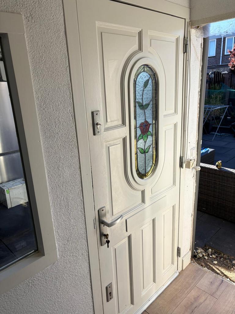 Voordeur, Ophalen of Verzenden, Zo goed als nieuw, Buitendeur, 200 tot 215 cm