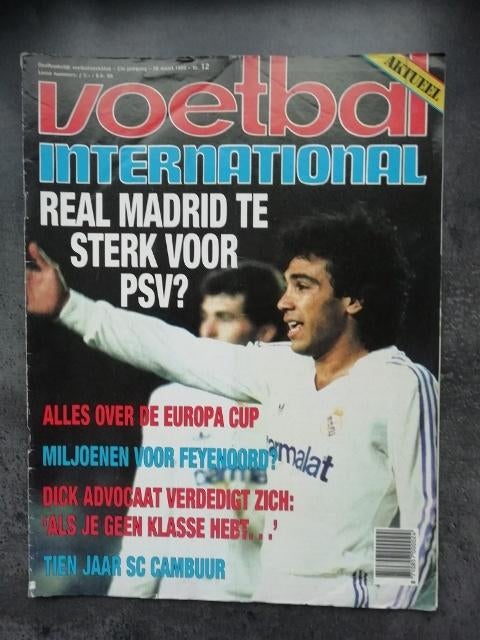 Voetbal International, 23e  jaargang, nr. 12, 1988, Ophalen, Gebruikt, Overige binnenlandse clubs, Boek of Tijdschrift