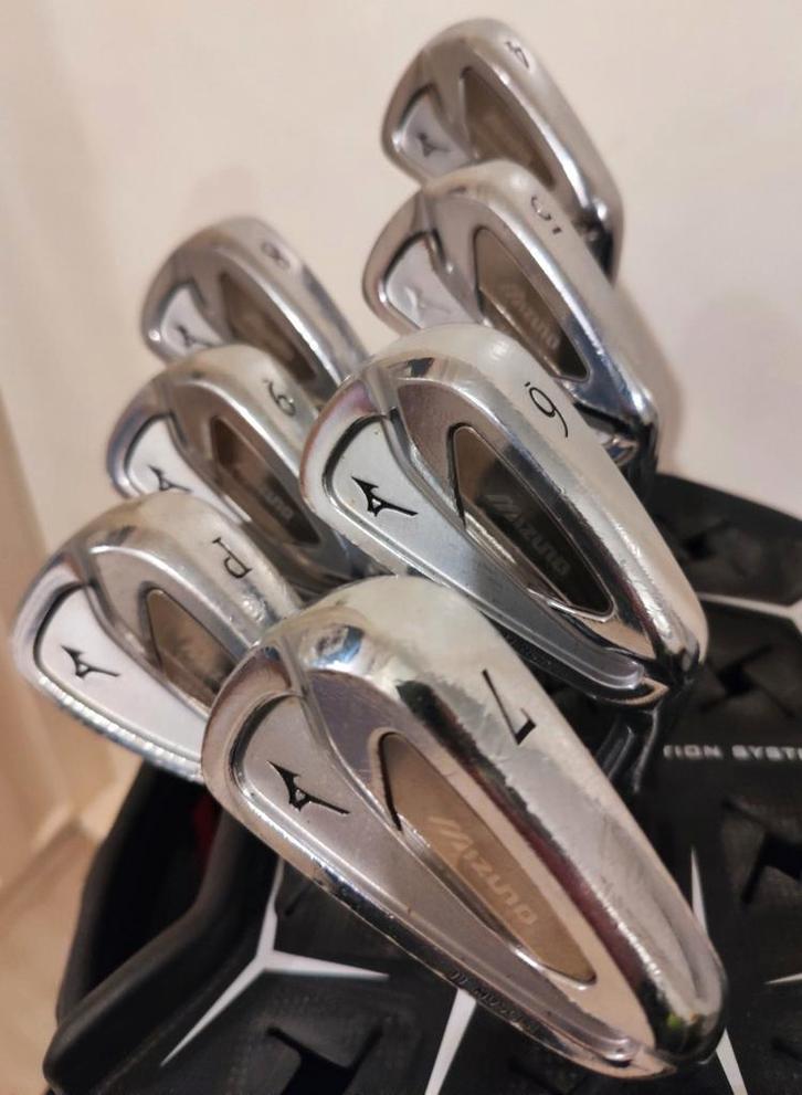 Mizuno MP59 cb forged ijzers 4,5,6,7,8,9,pw, Sport en Fitness, Golf, Set, Mizuno, Ophalen of Verzenden