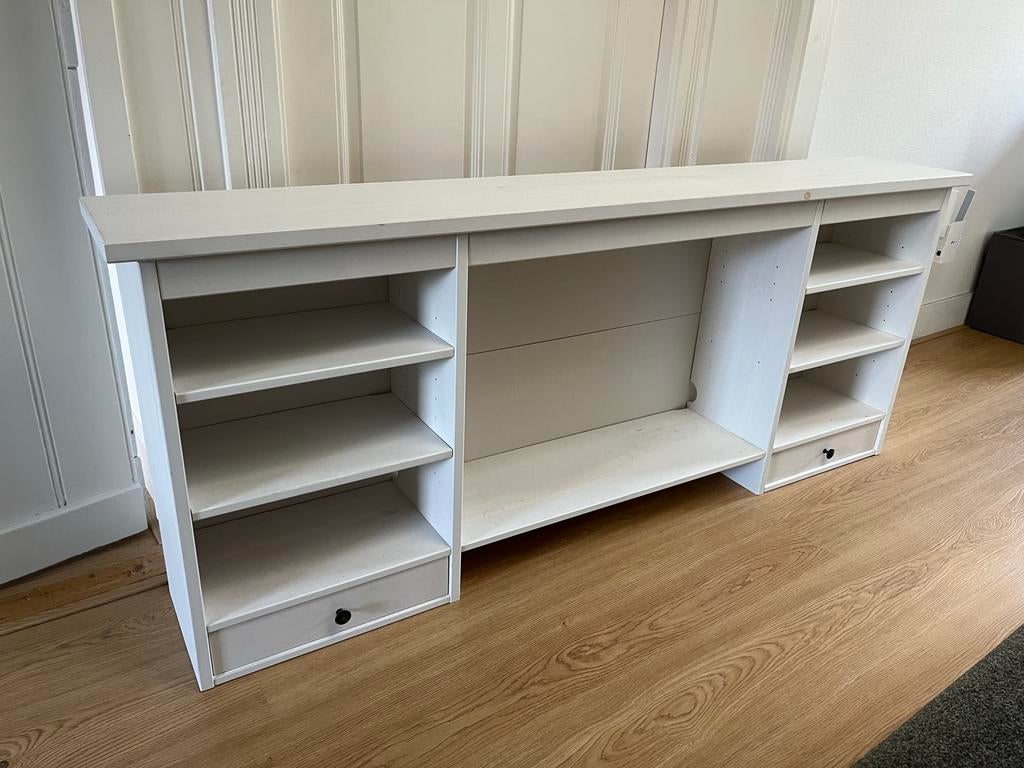 Ikea Hemnes bureau opbouw - Wit, Ophalen, Gebruikt