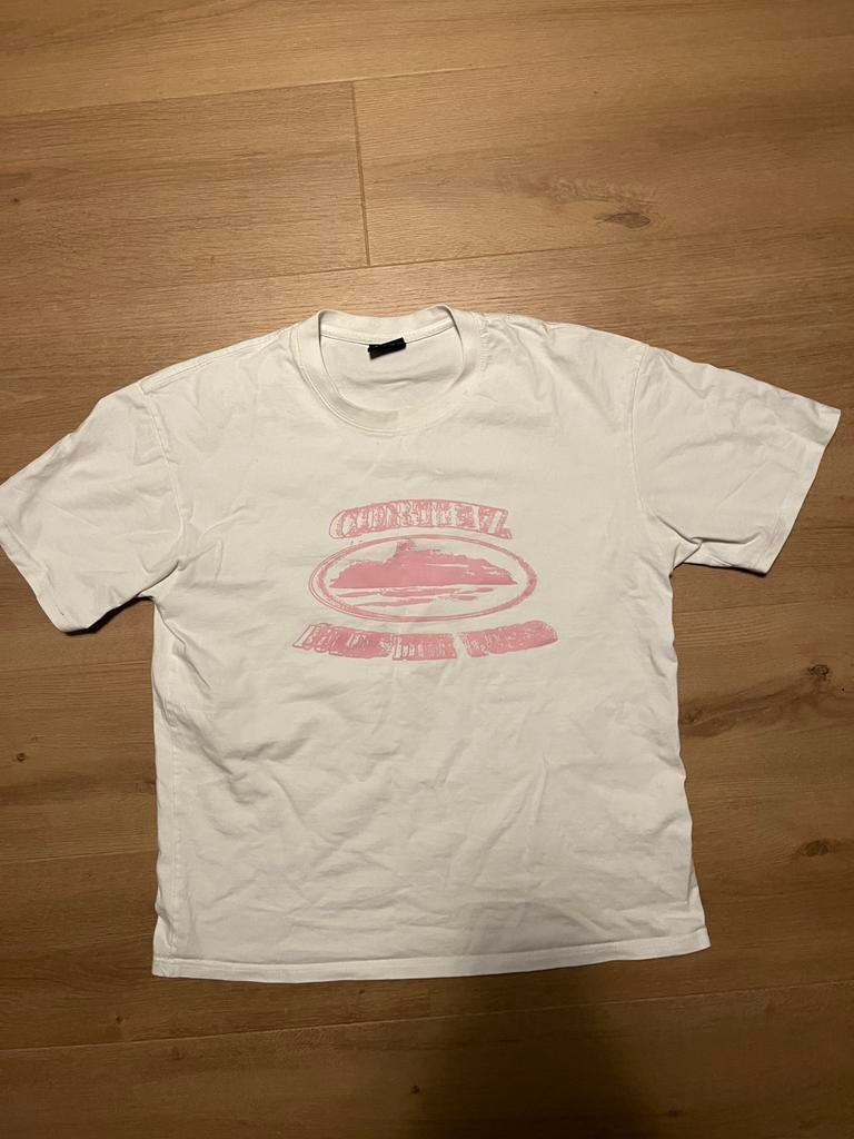 Corteiz shirt roze!, Ophalen of Verzenden, Zo goed als nieuw, Maat 56/58 (XL), Roze