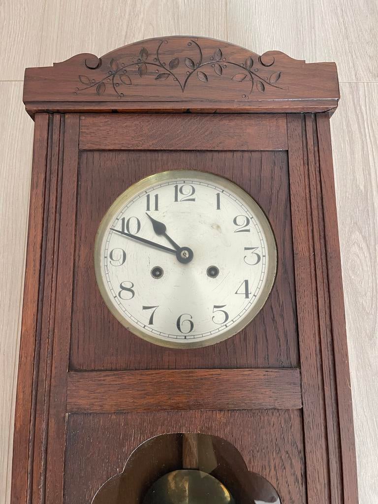 Prachtige, Oude Bimbam Wandklok - Met of Zonder Slag, Ophalen of Verzenden