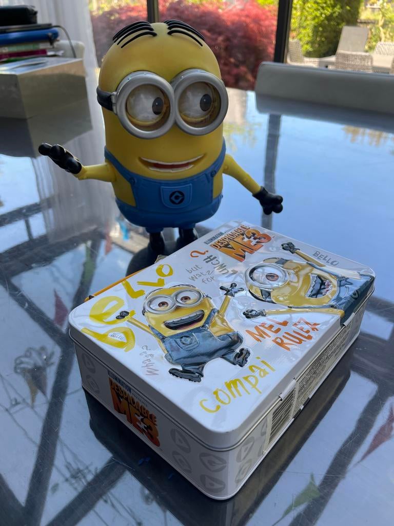 Pratende Minion en Minion blik Despicable Me, Ophalen, Gebruikt