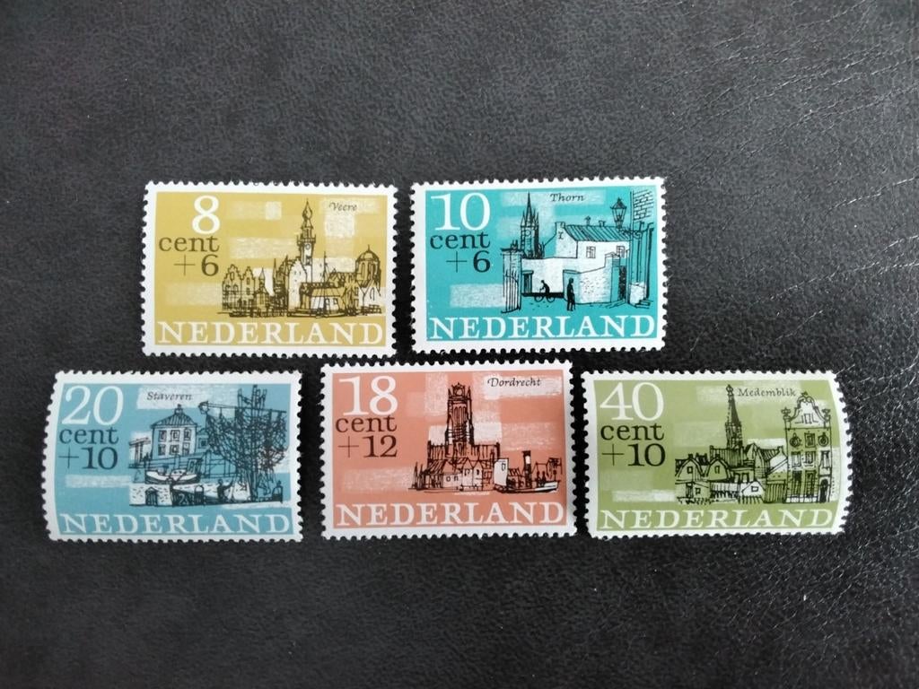 Nederland serie Zomerzegels 1965 postfris, Postzegels en Munten, Postzegels | Nederland, Verzenden, Na 1940, Postfris