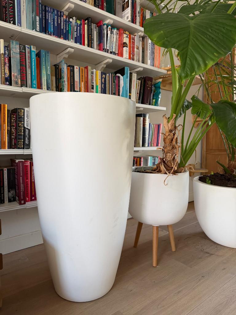 Plantpot, Tuin en Terras, Bloempotten, Ophalen, Kunststof, Gebruikt, 40 cm of meer